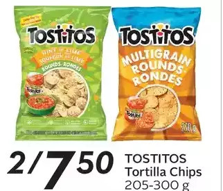 Sobeys Urban Fresh Tostitos tortilla chips offer