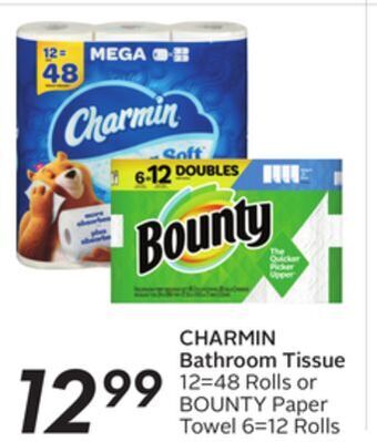 Sobeys Charmin bathroom tissue offer