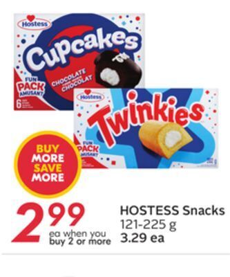 Sobeys Hostess snacks offer