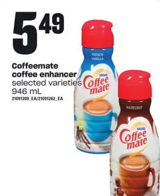 Loblaws Coffeemate coffee enhancer, 946 ml offer