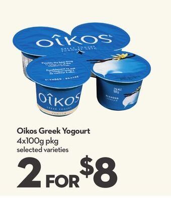 Longo's Oikos greek yogourt offer