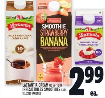 Metro Lactantia cream offer