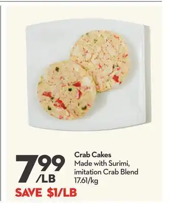 Longo's Crab cakes offer