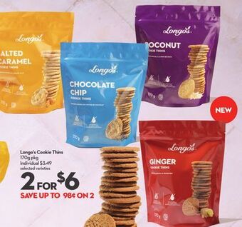 Longo's Longo's cookie thins offer