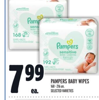 Metro Pampers baby wipes offer