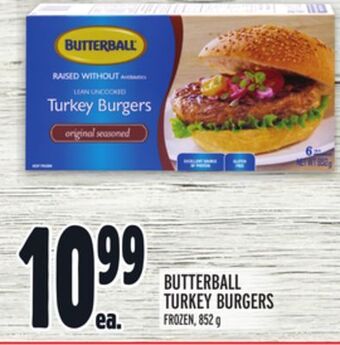 Metro Butterball turkey burgers offer
