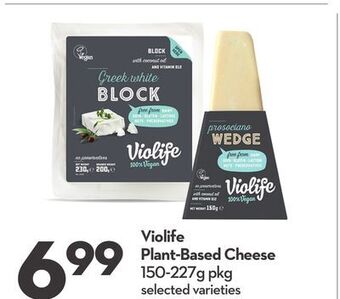 Longo's Violife plant-based cheese offer
