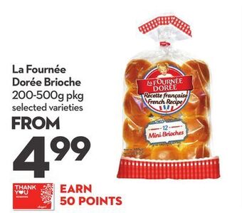 Longo's La fournée dorée brioche offer
