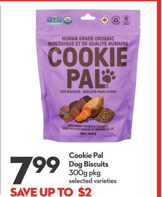 Longo's Cookie pal dog biscuits offer