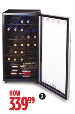 Canadian Tire Master chef 36-bottle wine cooler offer