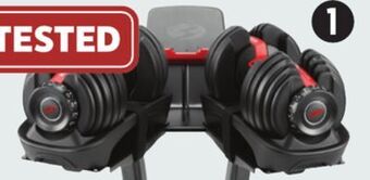 Canadian Tire Bowflex selecttech 552 adjustable dumbbell offer