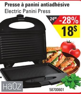 Sushi Shop Haoz electric panini press offer