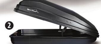 Canadian Tire Sportrack selected roof racks, basket and boxes offer