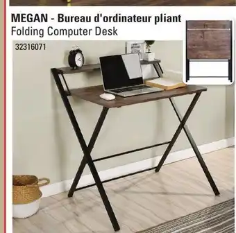 Sushi Shop Megan folding computer desk offer