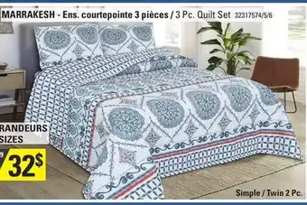 Sushi Shop Marrakesh 3 pc. quilt set offer