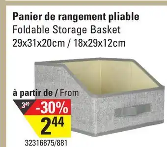 Sushi Shop Foldable storage basket offer