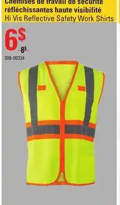 Sushi Shop Hi vis reflective safety work shirts offer