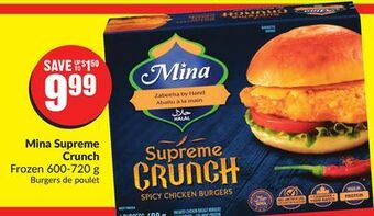 FreshCo Mina supreme crunch frozen 600-720 g offer