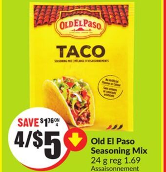 FreshCo Old el paso seasoning mix 24 g offer