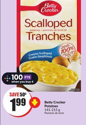FreshCo Betty crocker potatoes 141-215 g offer
