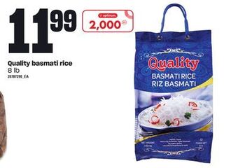 Loblaws Quality basmati rice, 8 lb offer