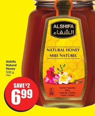 FreshCo Alshifa natural honey 500 g offer