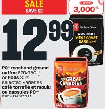 Valu-mart Café torréfié et moulu ou capsules pc offer