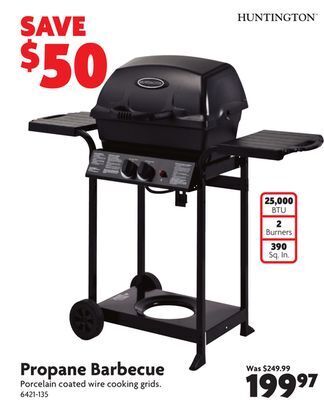 Home Hardware Propane barbecue offer