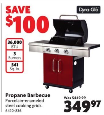 Home Hardware Propane barbecue offer