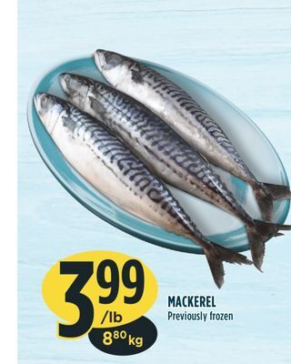 Marché Adonis Mackerel offer
