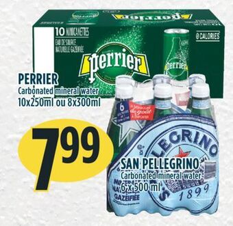 Marché Adonis San pellegrino carbonated mineral water offer