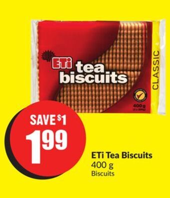 Chalo FreshCo Eti tea biscuits 400 g offer