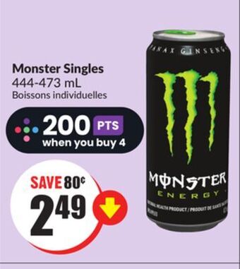 Chalo FreshCo Monster singles 444-473 ml offer