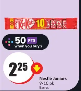 Chalo FreshCo Nestlé juniors 9-10 pk offer