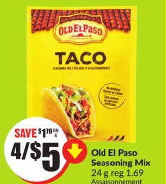 Chalo FreshCo Old el paso seasoning mix 24 g offer