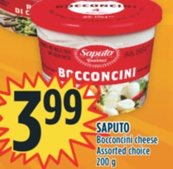 Marché Adonis Saputo bocconcini cheese offer