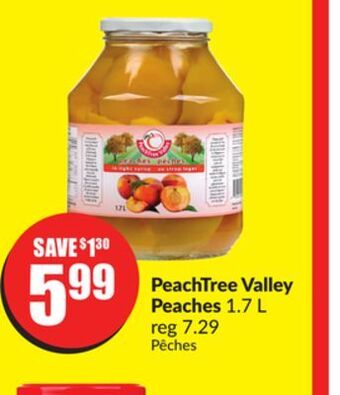 Chalo FreshCo Peachtree valley peaches 1.7 l offer