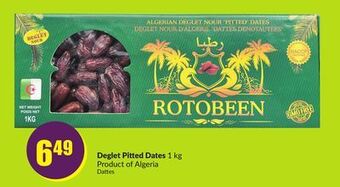 Chalo FreshCo Deglet pitted dates 1 kg product of algeria offer