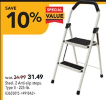 RONA Metaltech step stool offer