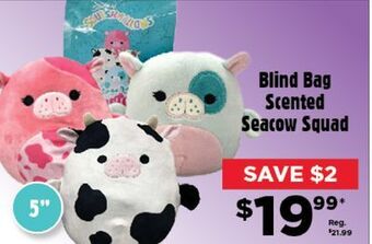 Showcase Blind bag scented seacow squad offer