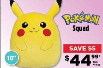 Showcase Pokemon squad offer