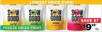 Showcase Freeze dried fruit offer