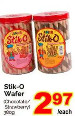 T&T Supermarket Stik-o wafer (chocolate/ strawberry) 380g offer