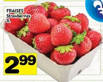 Supermarché PA Fraises Strawberries offer