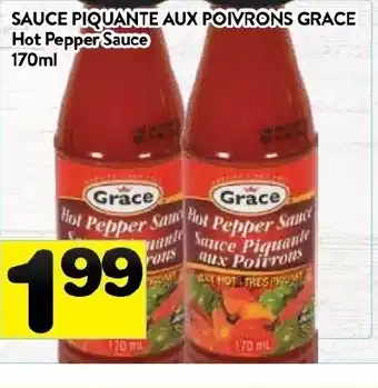 Supermarché PA Sauce Piquante Aux Poivrons Grace offer