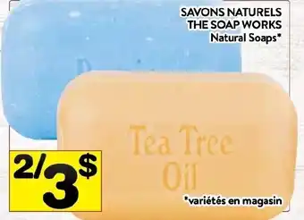 Supermarché PA Savons Naturels The Soap Works offer