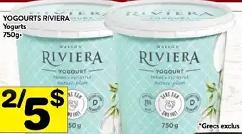 Supermarché PA Yogourts Riviera offer