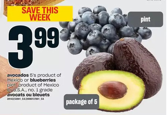 Independent Grocer Avocados offer