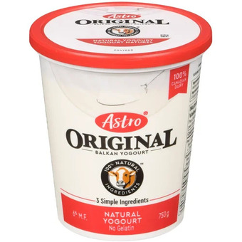 Walmart Astro original or smooth 'n fruity yogurt tubs` offer