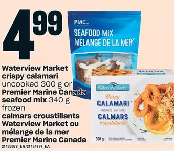 Independent Grocer Waterview market crispy calamari or premier marine canada seafood mix offer